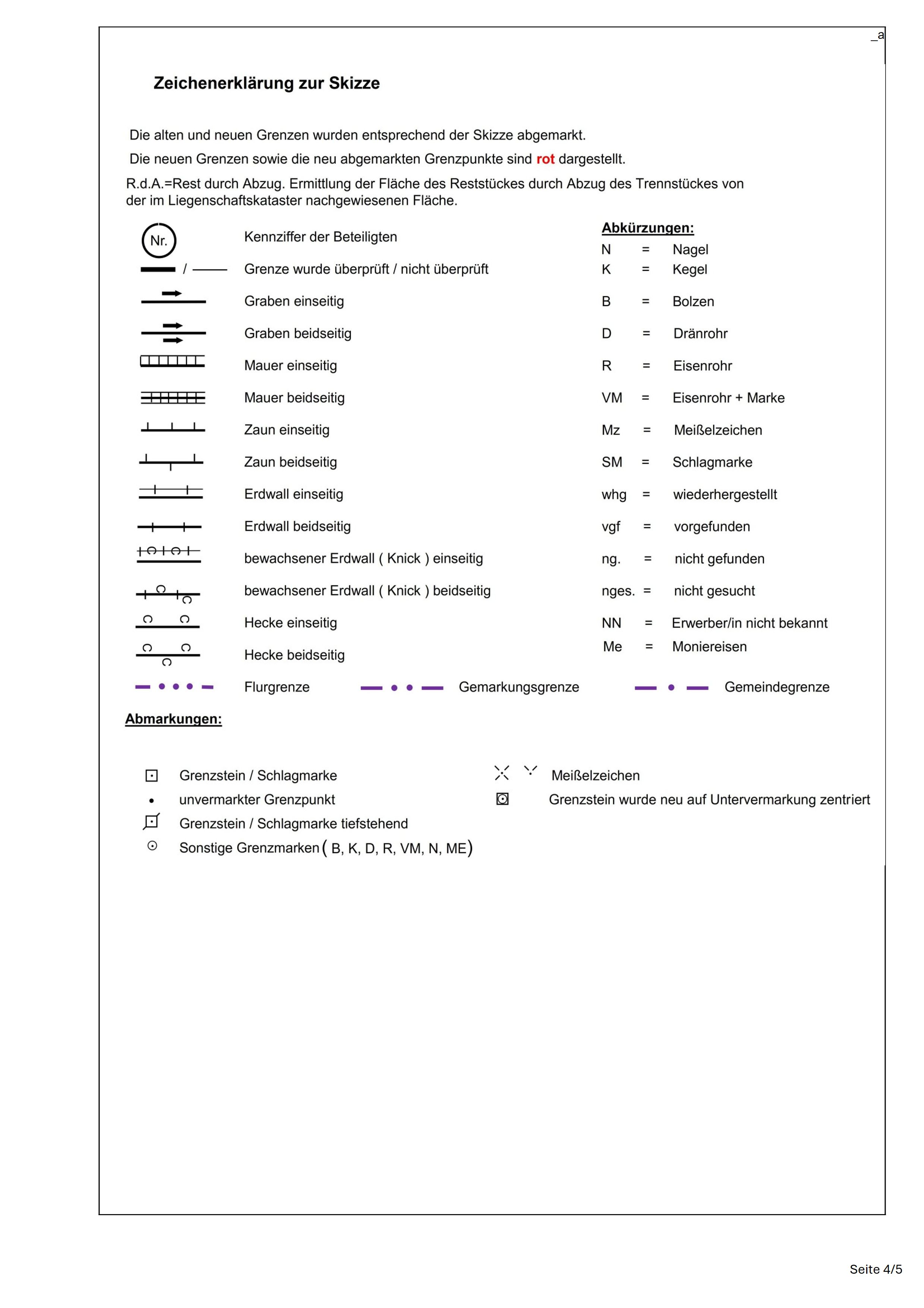 Auszug aus der Nierderschrift zum Grenztermin-4